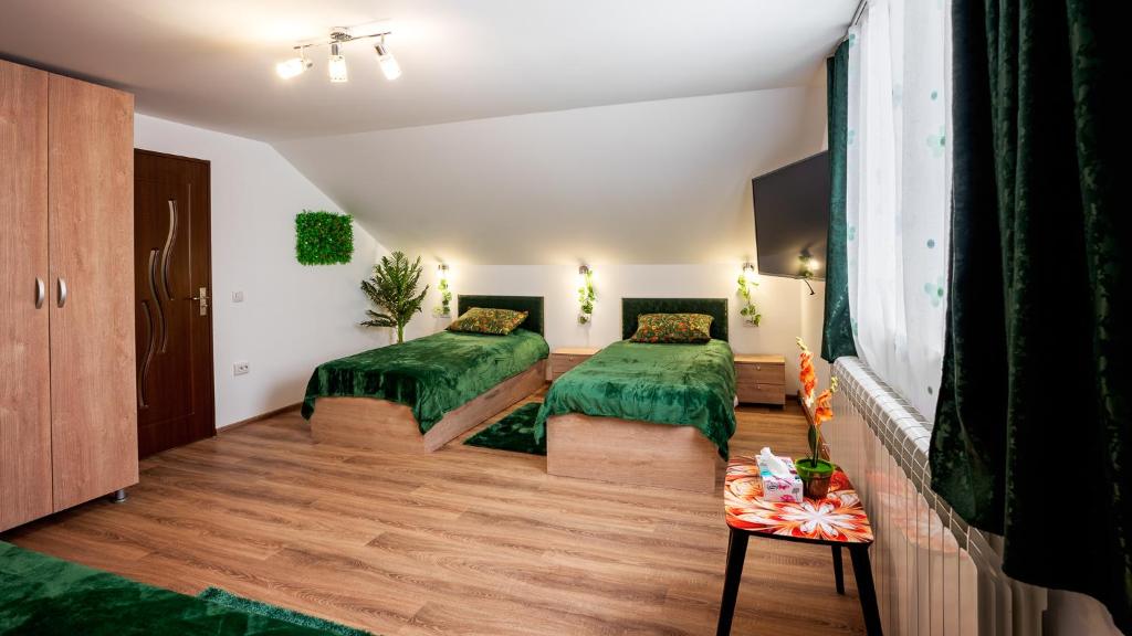 CASUTA CU FLORI - Salle Familiale Avec Vue Sur Le Jardin