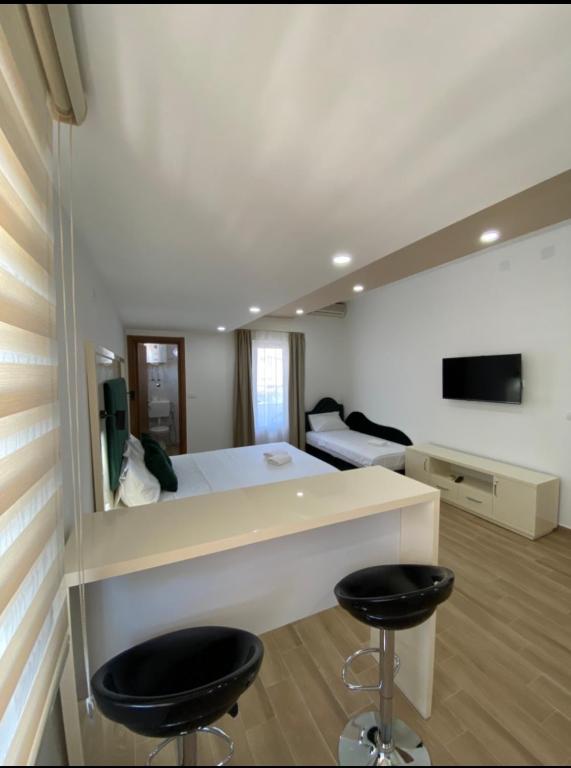 TV a/nebo společenská místnost v ubytování Heaven Home