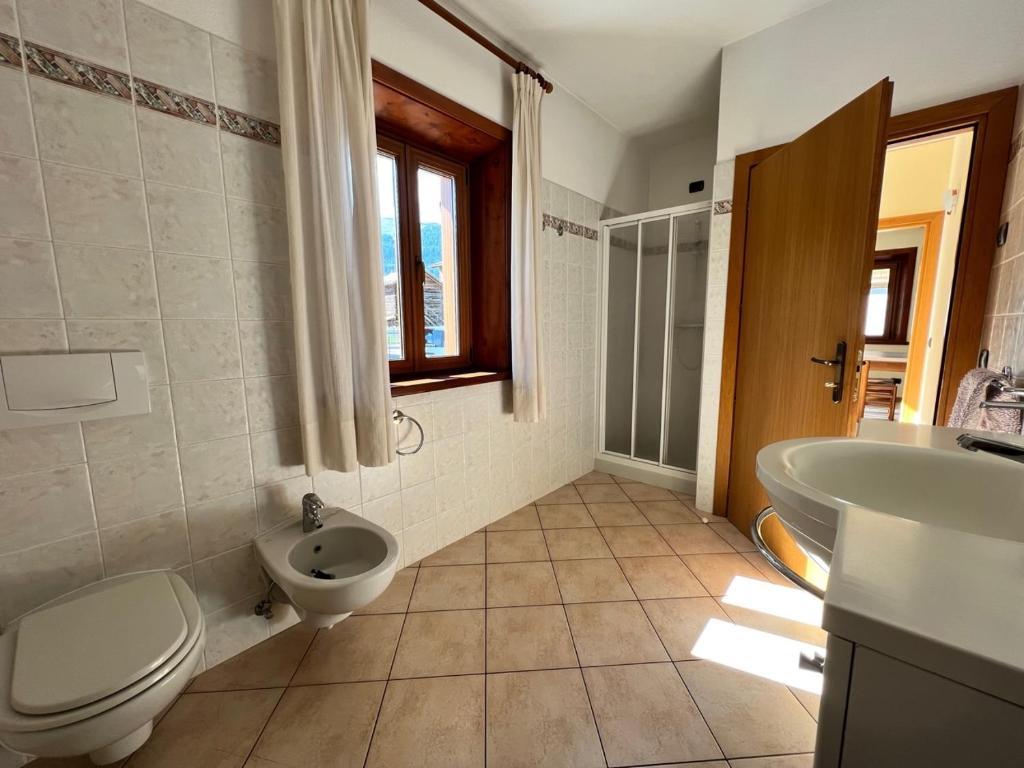 Kúpeľňa v ubytovaní Casa Savio