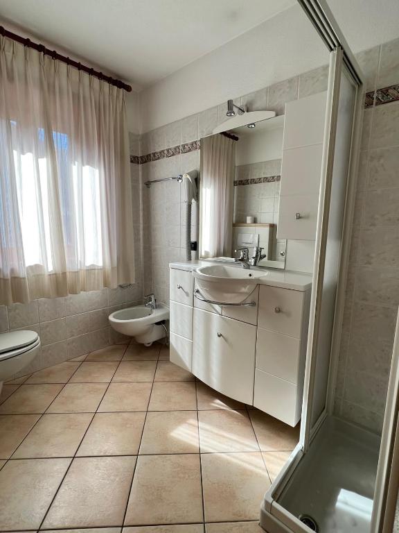 Kúpeľňa v ubytovaní Casa Savio