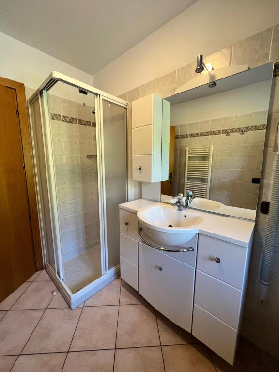 Kúpeľňa v ubytovaní Casa Savio