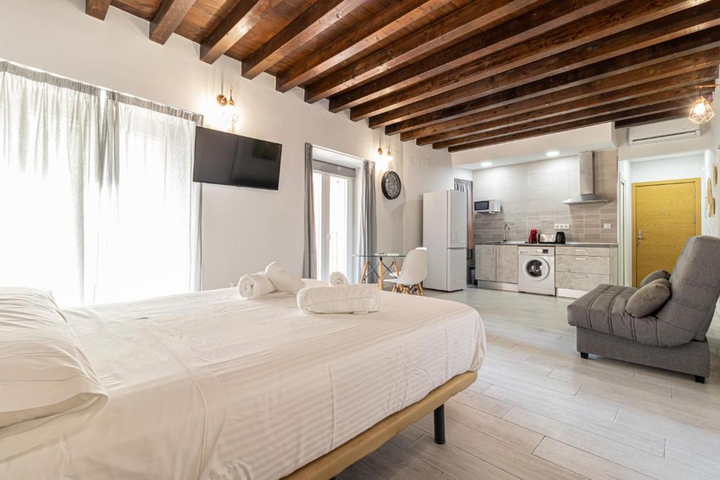 Allo Apartments Plateros Centro Jacuzzi Comunitario - Loft Mit Balkon