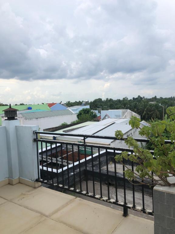a view from the roof of a building at Smiley House in Ấp Mỹ Hòa