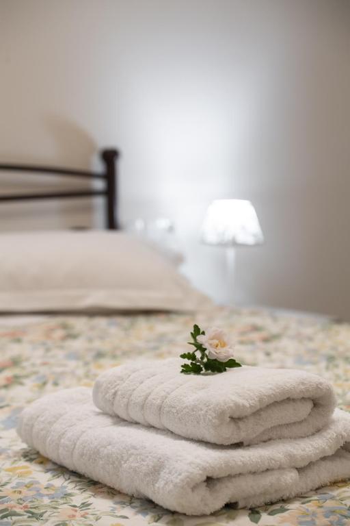 Posteľ alebo postele v izbe v ubytovaní Fragiato Apartment