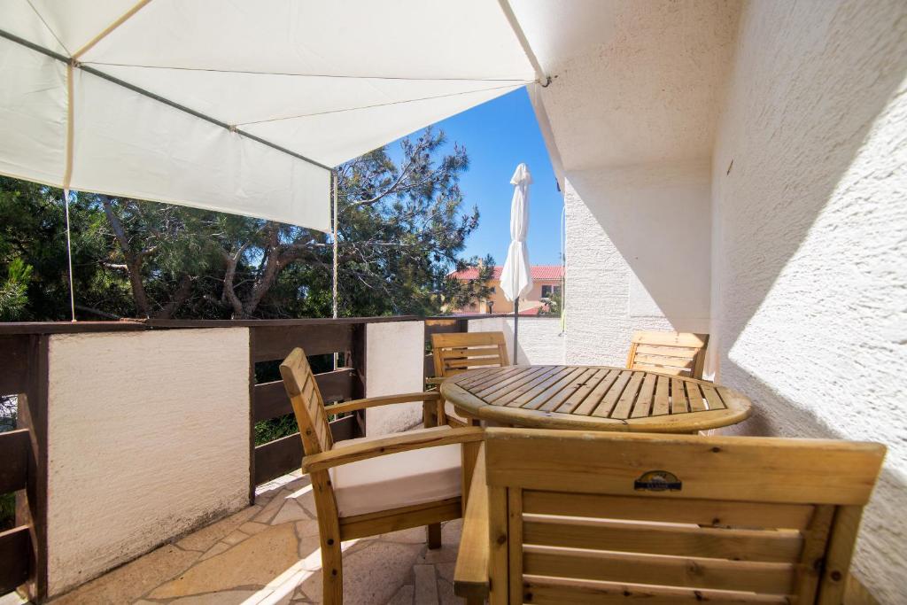Balkón nebo terasa v ubytování Apartment Krekovic
