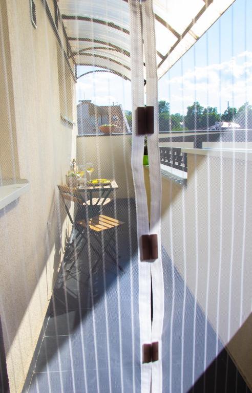 Balkón nebo terasa v ubytování Apartman MIA Centar