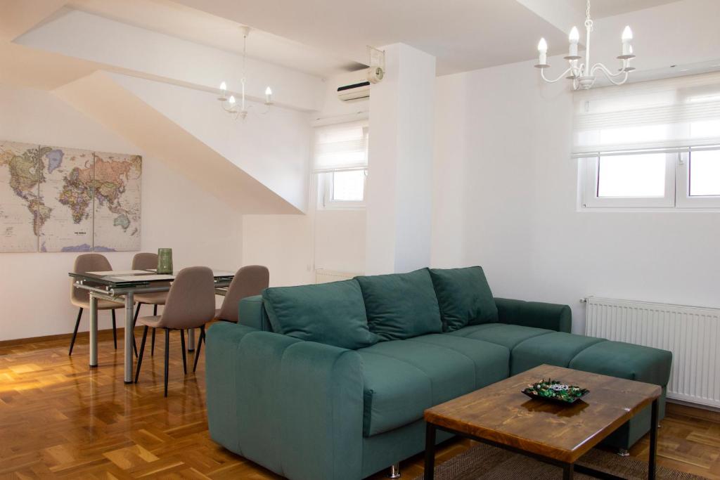 Posezení v ubytování Apartman MIA Centar