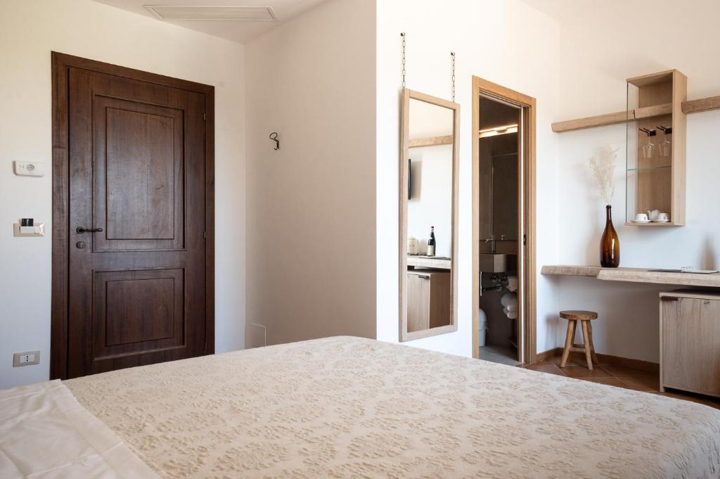 Agriturismo Emidio Pepe - Grande Chambre Double Avec Vue Sur La Montagne