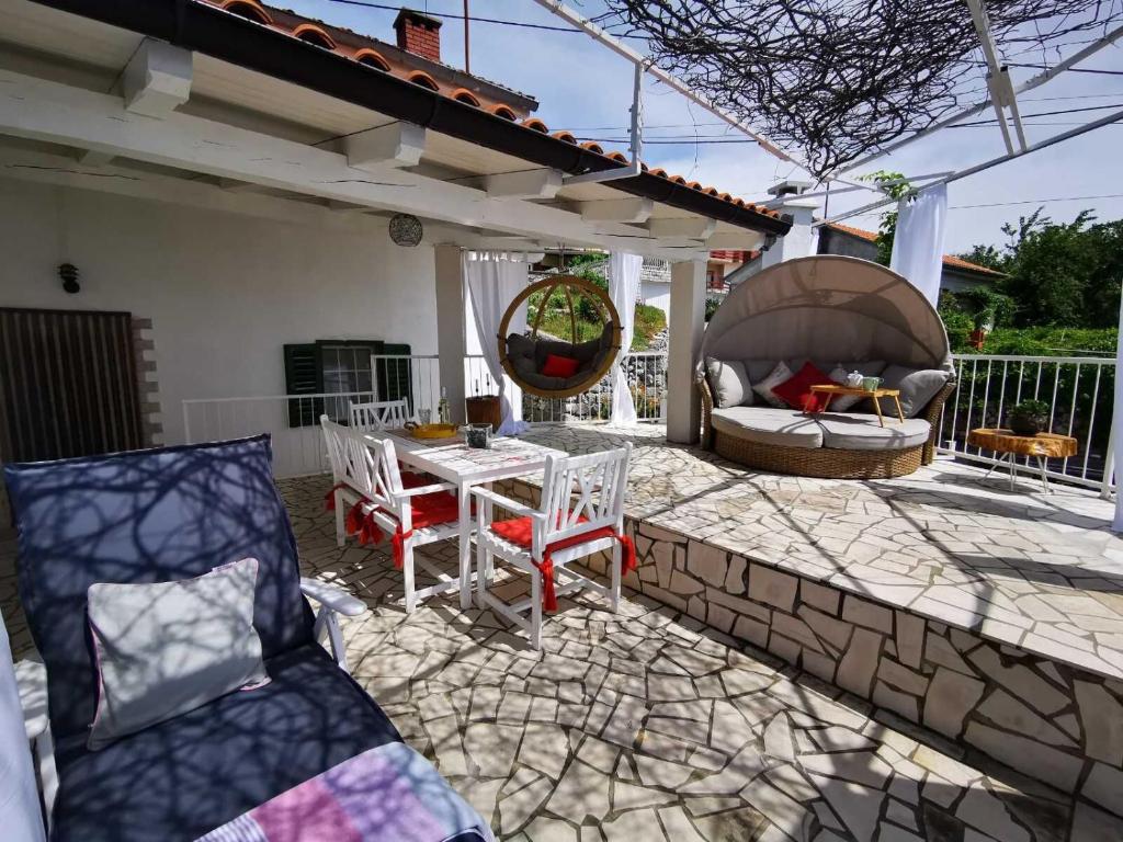 Posezení v ubytování House Lana