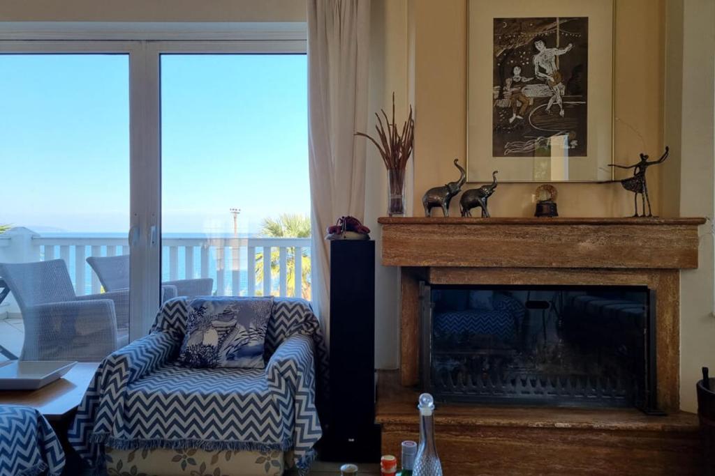 Posezení v ubytování Villa sul Mare