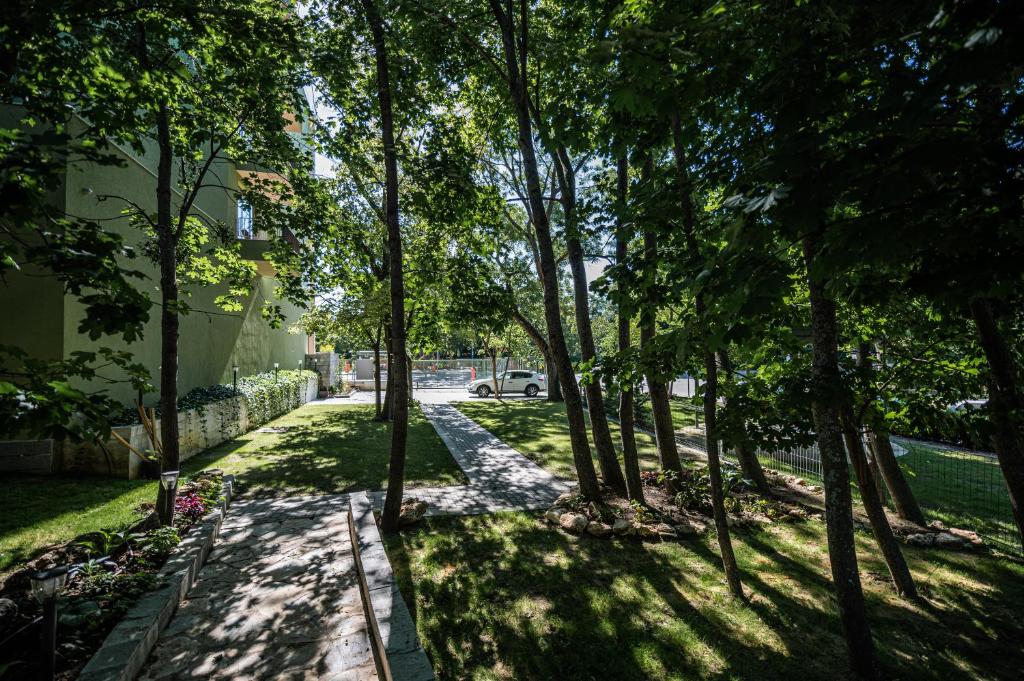 Zahrada ubytování Romance Hotel and Family Suites