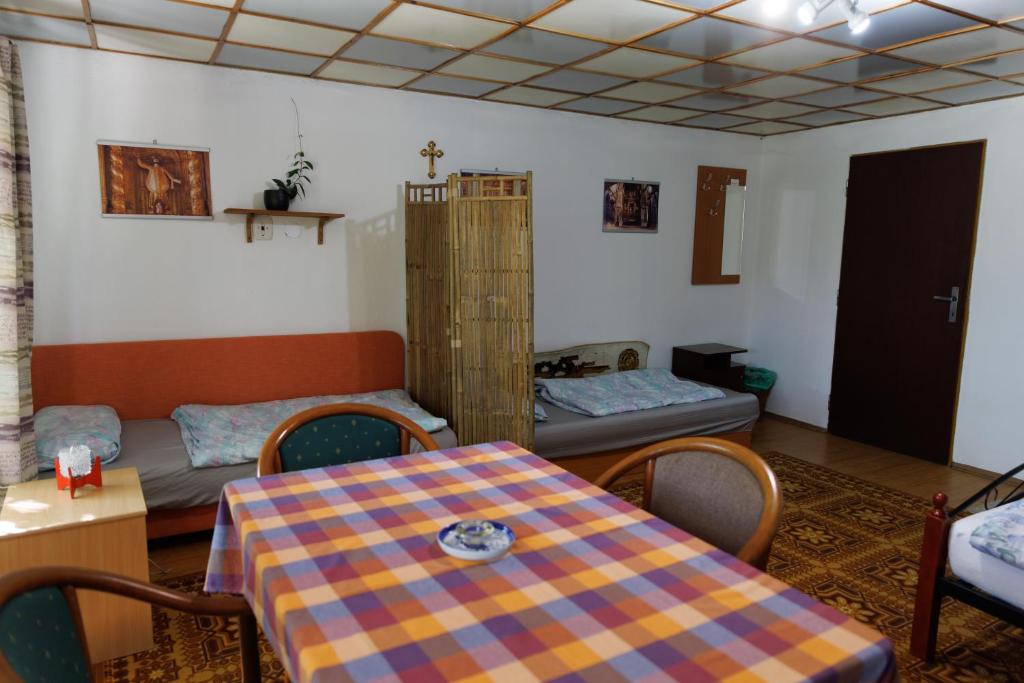 Postel nebo postele na pokoji v ubytování Tatry Liptov