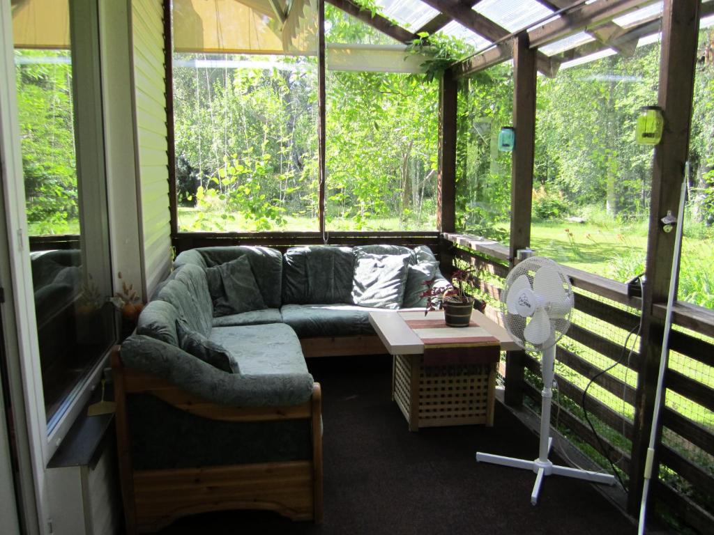 Posezení v ubytování Tüve apartment