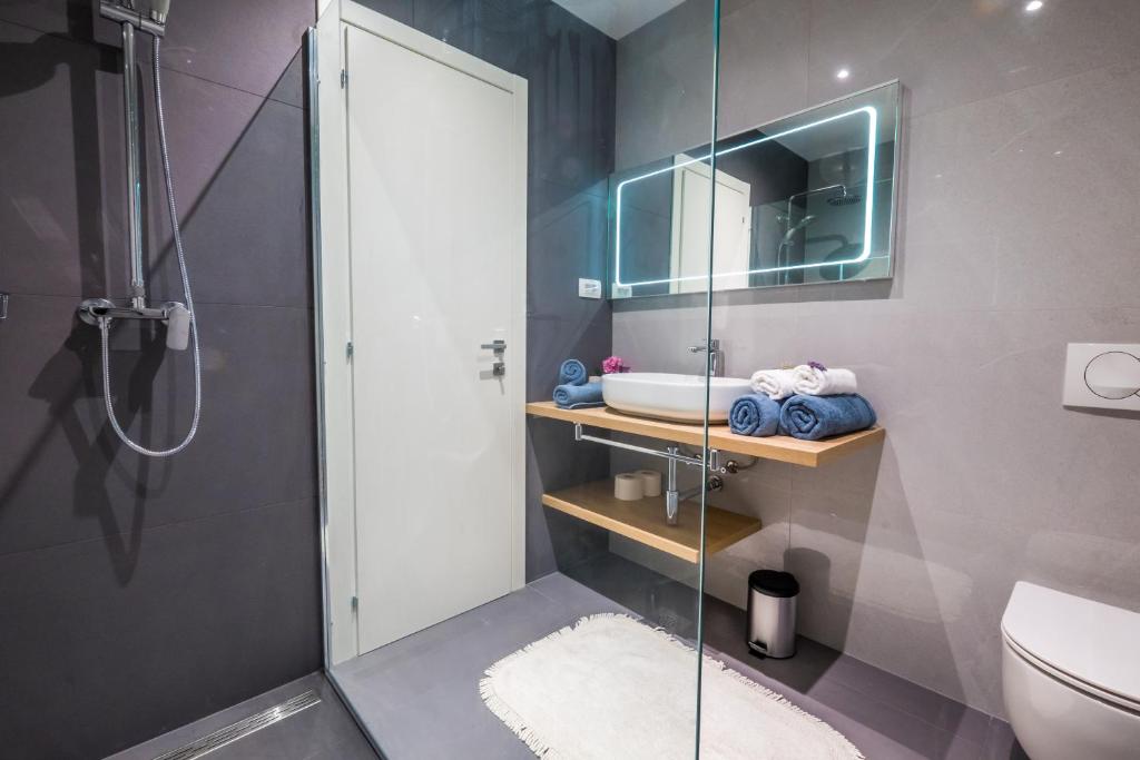 Kúpeľňa v ubytovaní Dubrovnik airport - Moonlight rooms