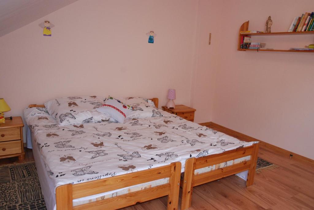 Postel nebo postele na pokoji v ubytování Apartament Jawornik