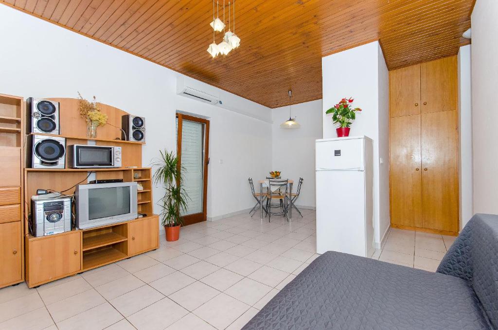 Kuchyň nebo kuchyňský kout v ubytování House Petar