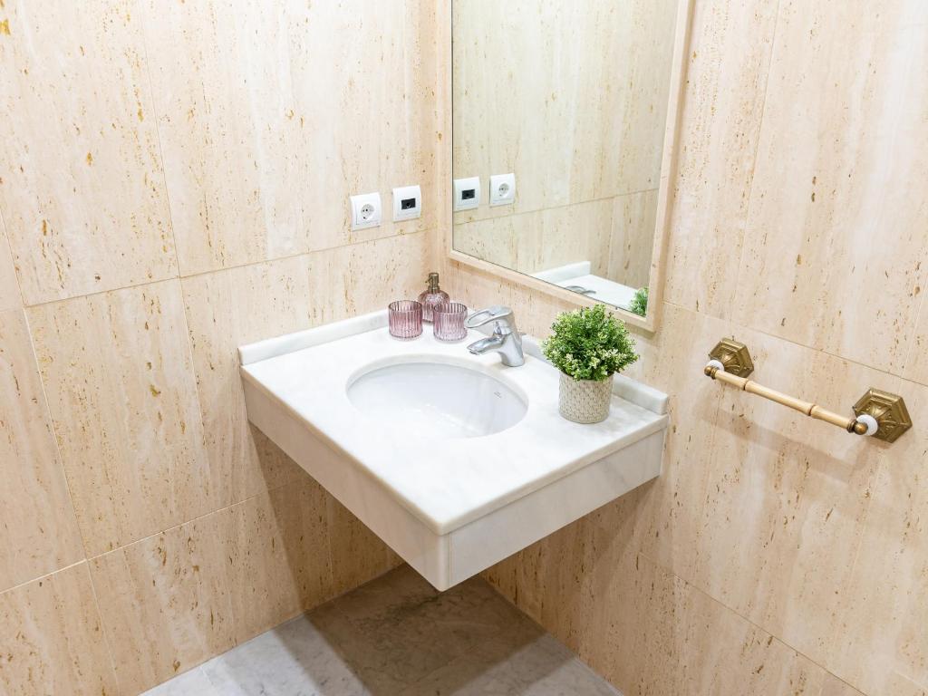 Kúpeľňa v ubytovaní Tejares Suite Córdoba