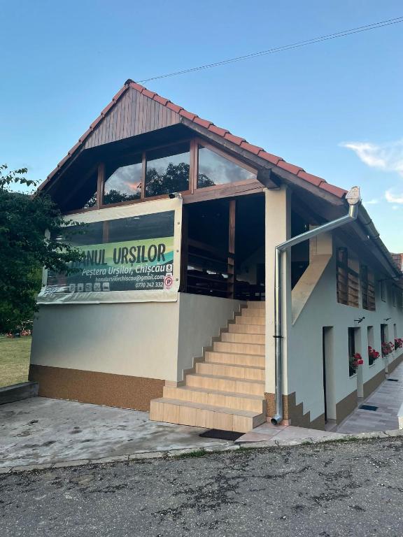 Budova, kde se penzion nachází