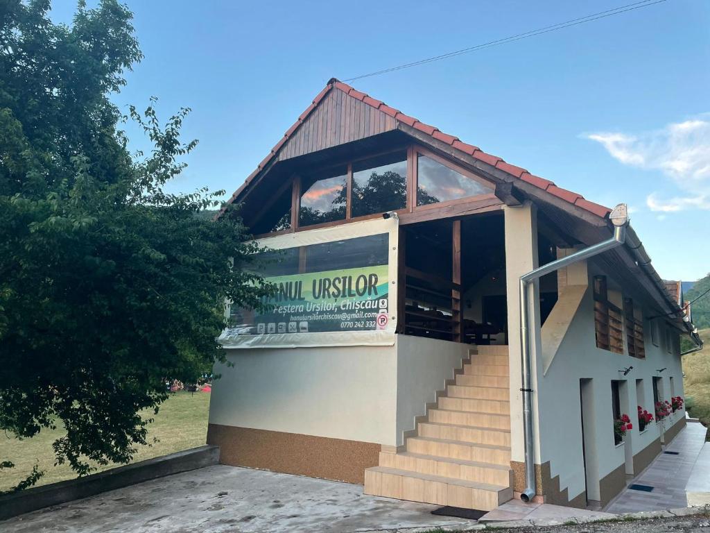 Budova, kde se penzion nachází