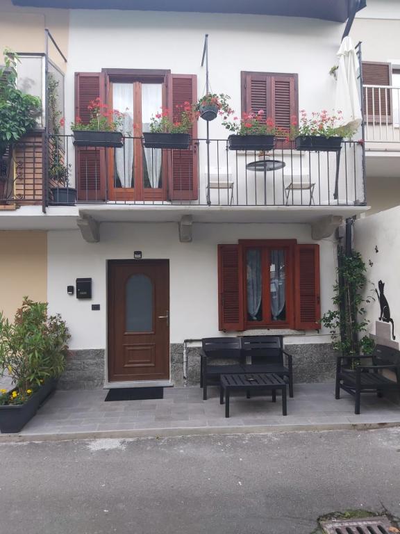 Balkon lub taras w obiekcie Intero alloggio :Casa D D Nuova aperturaHost Rosi