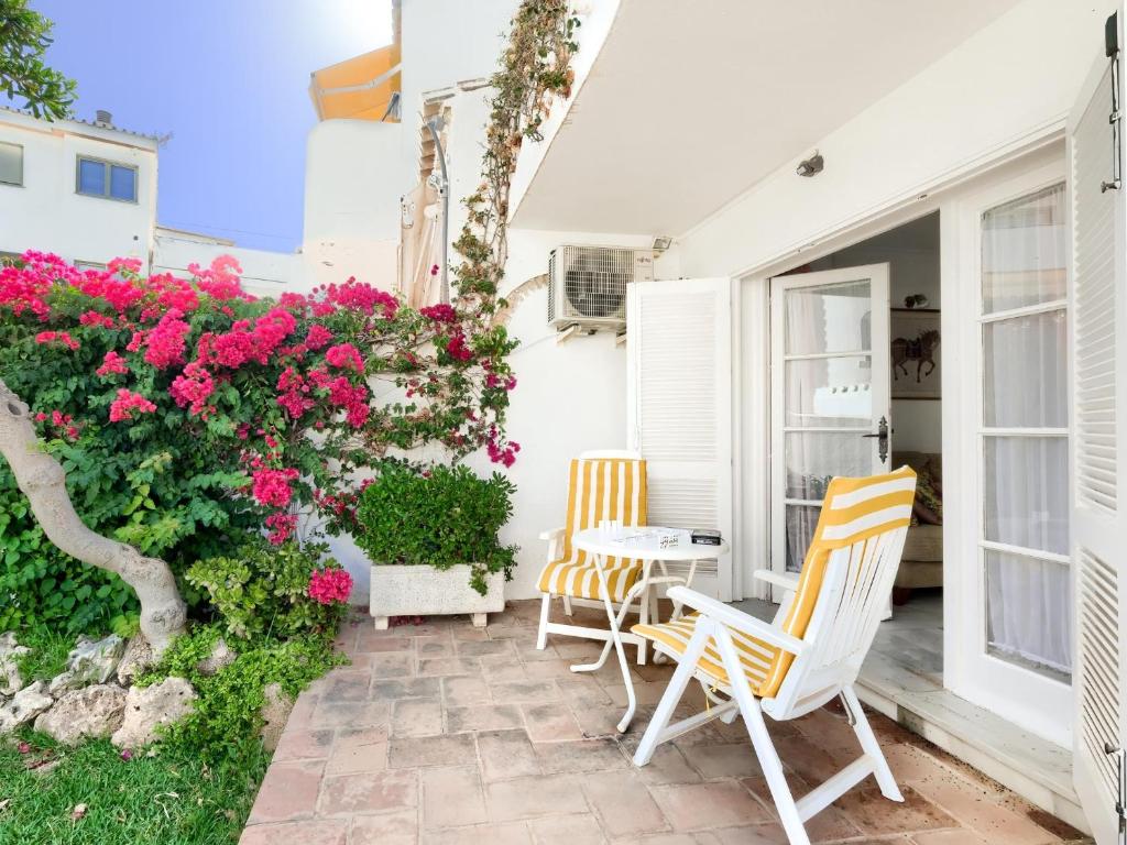 Balkón alebo terasa v ubytovaní 31 Mijas Playa Club townhouse La Cala