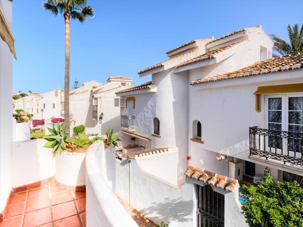 Balkón alebo terasa v ubytovaní 31 Mijas Playa Club townhouse La Cala
