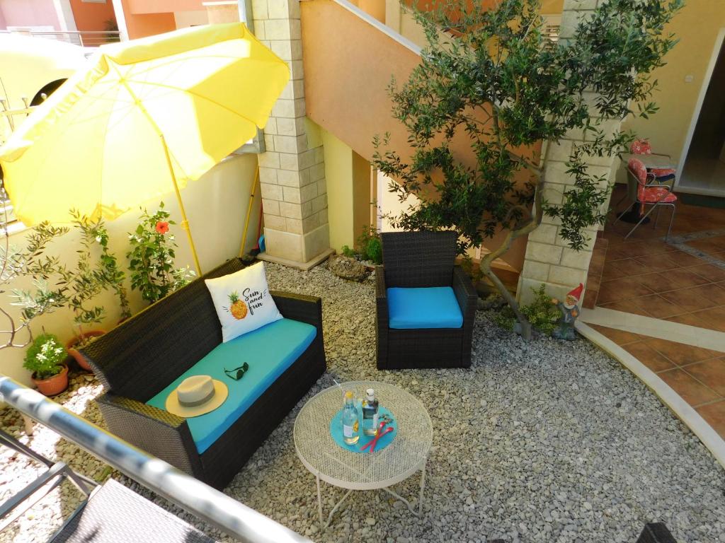 Posezení v ubytování Apartment Dalmatia Ketty