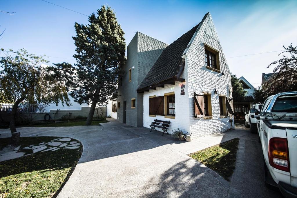 Budova, kde se bed and breakfast nachází