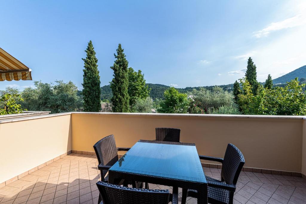 Nespecifikovaný výhled na hory nebo výhled na hory při pohledu z apartmánu