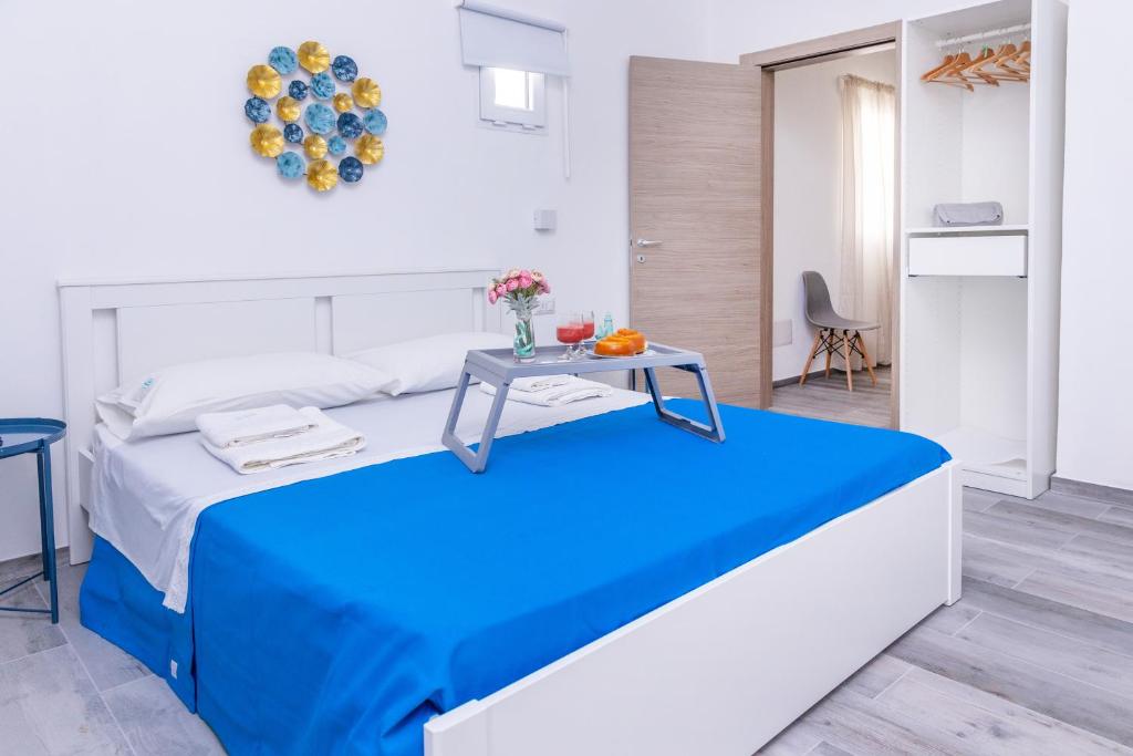 Posteľ alebo postele v izbe v ubytovaní Villa Pasitea fronte mare