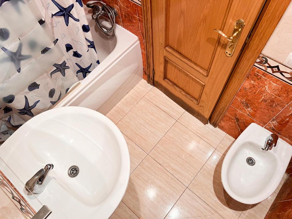 Koupelna v ubytování Apartamento Deluxe Jardín