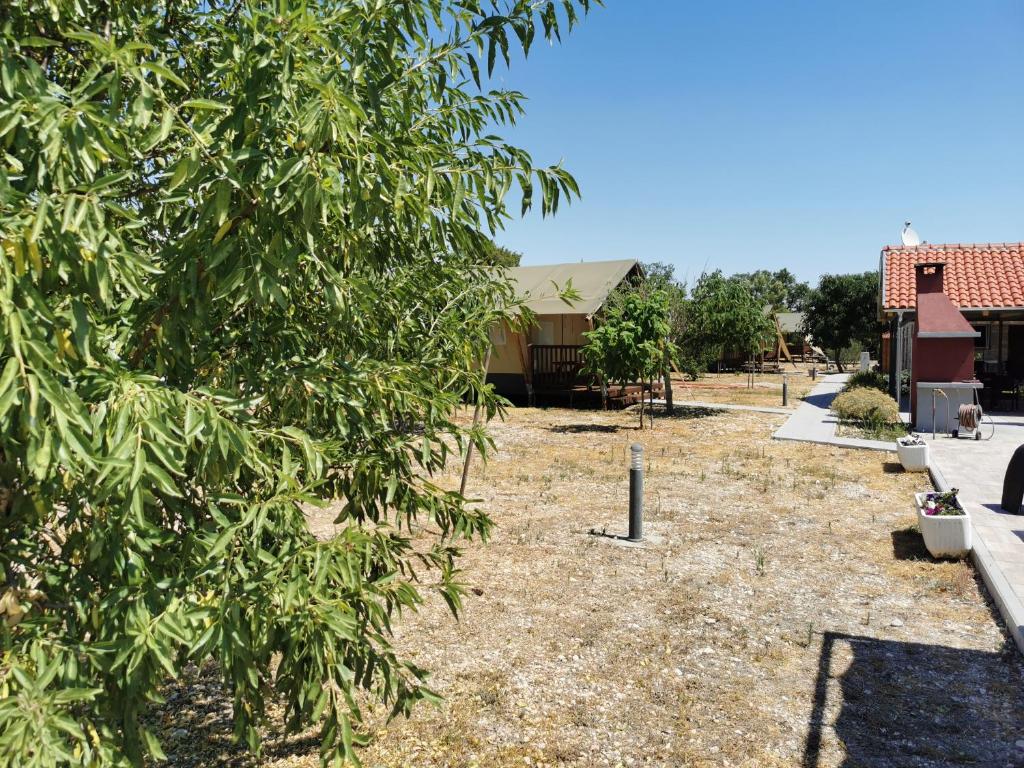 Zahrada ubytování Grande Glamping with Pool