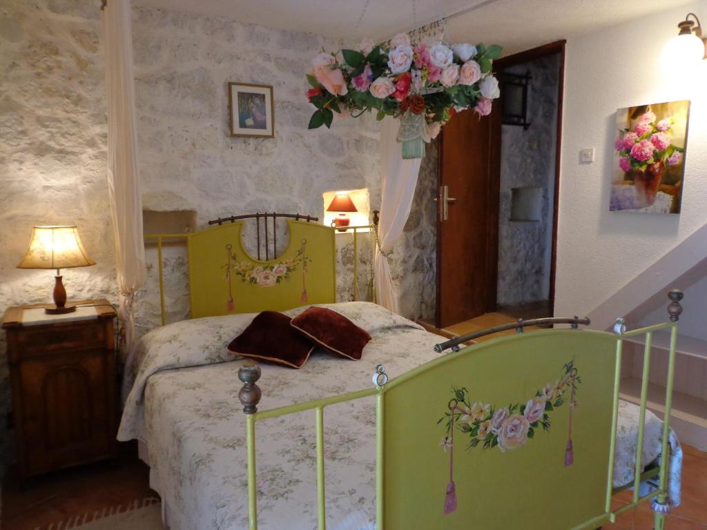 Postel nebo postele na pokoji v ubytování House Vedrana