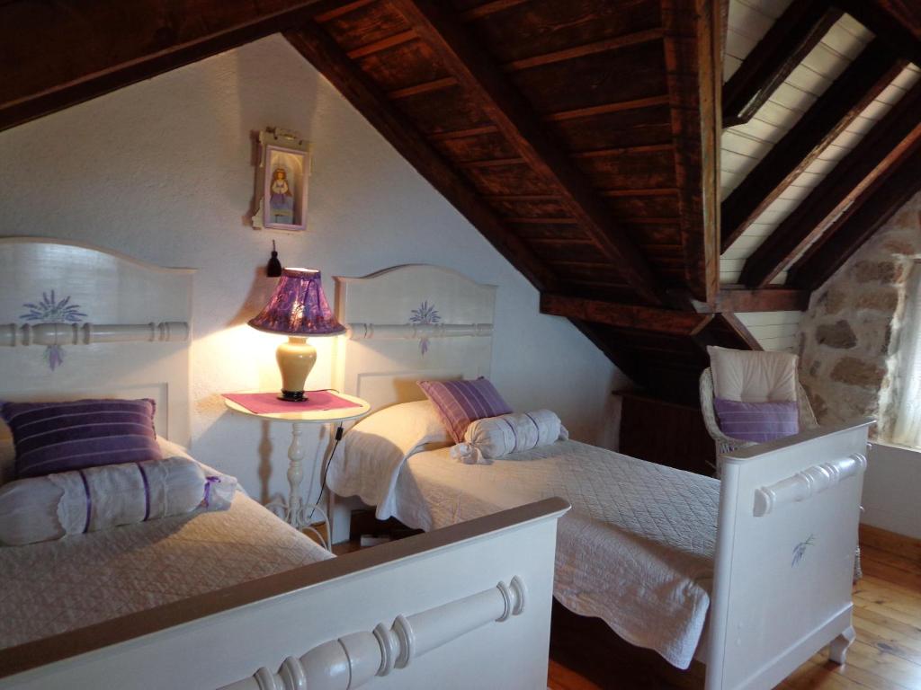 Postel nebo postele na pokoji v ubytování House Vedrana