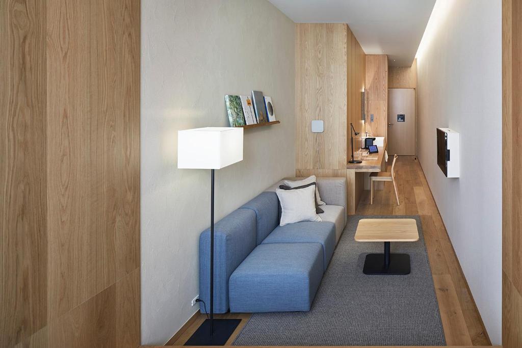 Posezení v ubytování MUJI HOTEL GINZA