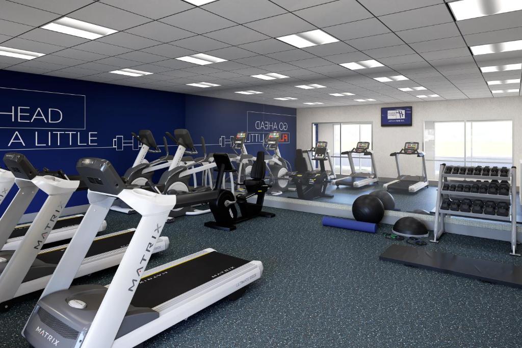Fitness centrum a/nebo fitness zařízení v ubytování Holiday Inn Express & Suites - Nephi by IHG
