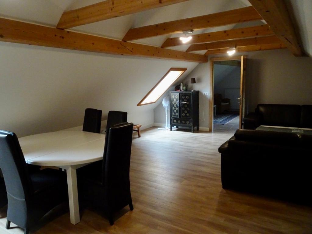 Posezení v ubytování Ferienhaus Blommers