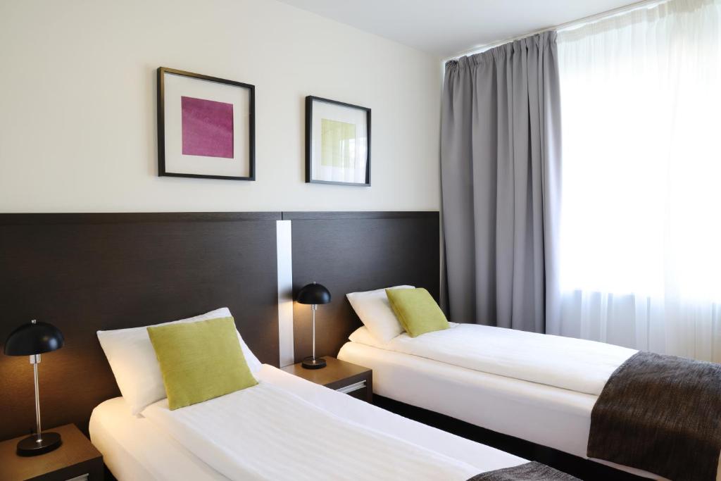 Letto o letti in una camera di Fosshotel Westfjords