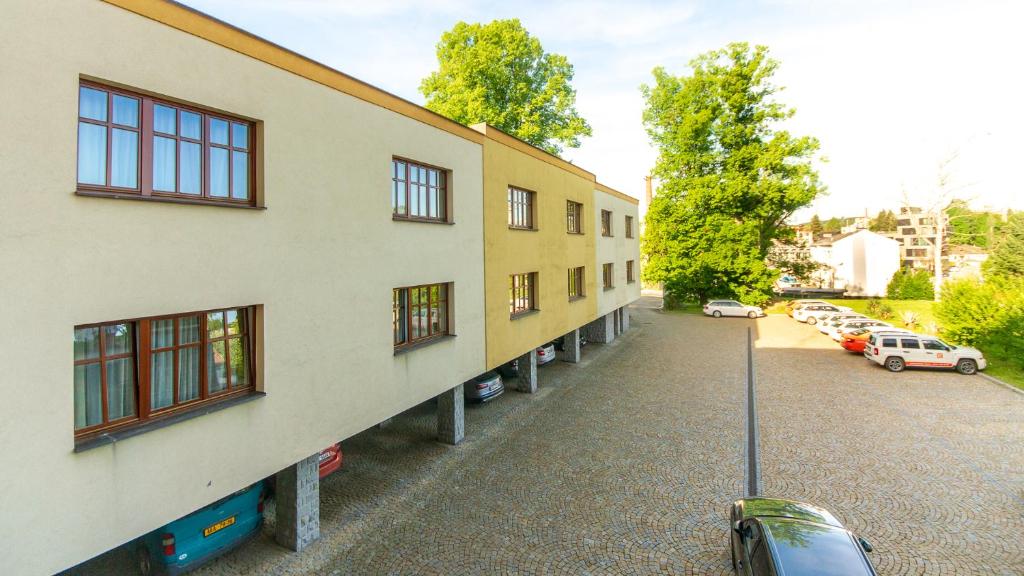 Budova, kde se hotel nachází