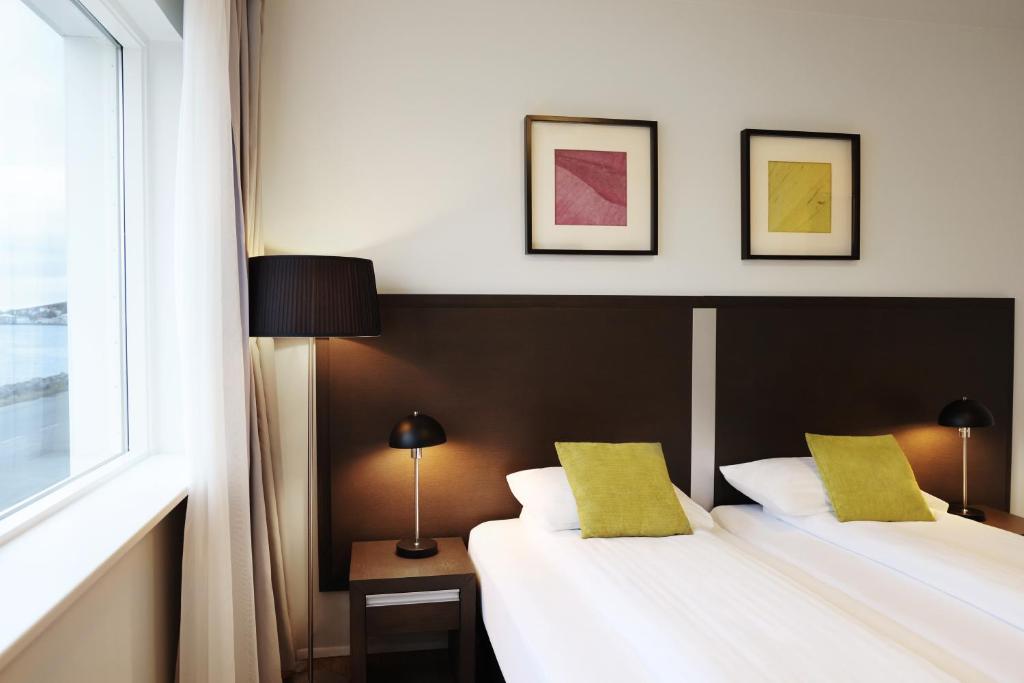 Letto o letti in una camera di Fosshotel Westfjords