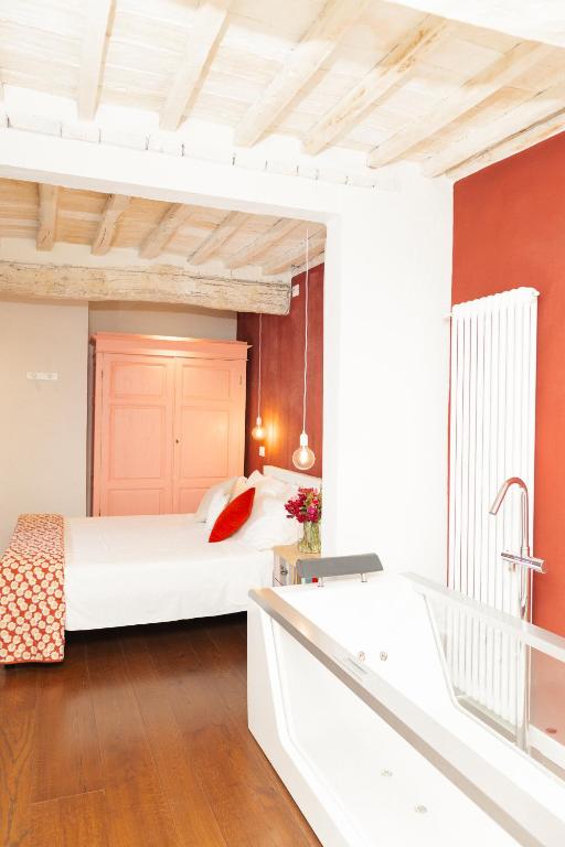 Postel nebo postele na pokoji v ubytování Incanto b&b