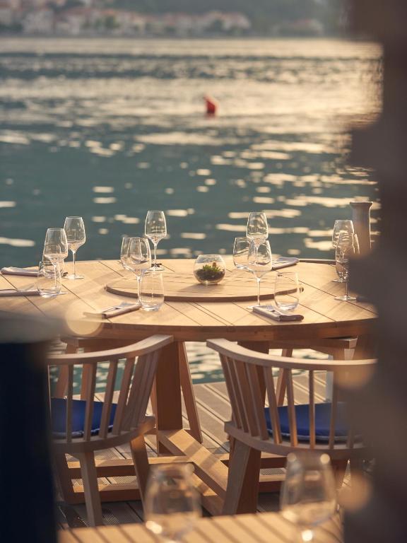 Nápoje v ubytování HUMA Kotor Bay Hotel and Villas