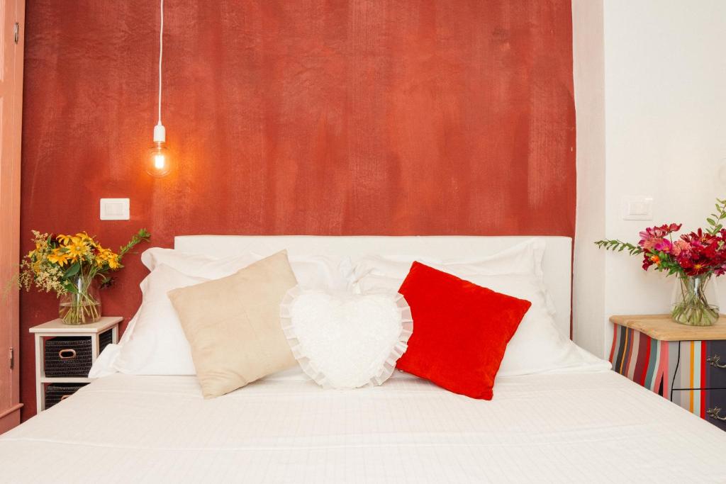 Postel nebo postele na pokoji v ubytování Incanto b&b