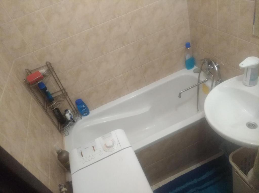 Koupelna v ubytování Byt 2+1 s balkonem