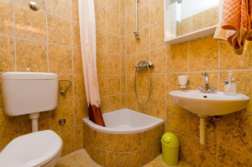 Kúpeľňa v ubytovaní Apartment Smiljana