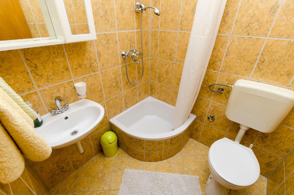 Kúpeľňa v ubytovaní Apartment Smiljana