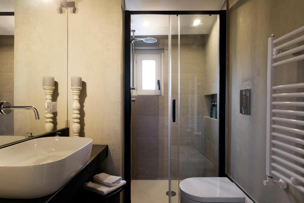 Koupelna v ubytování Sui Tetti di Balarm Boutique Rooms