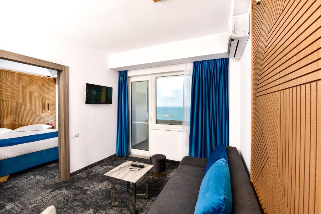 TV a/nebo společenská místnost v ubytování Hotel Parc