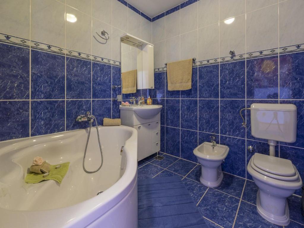 Koupelna v ubytování House Haus Rosa
