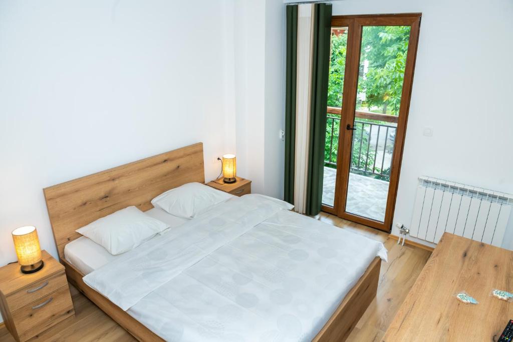 Voodi või voodid majutusasutuse Guest House Alte toas